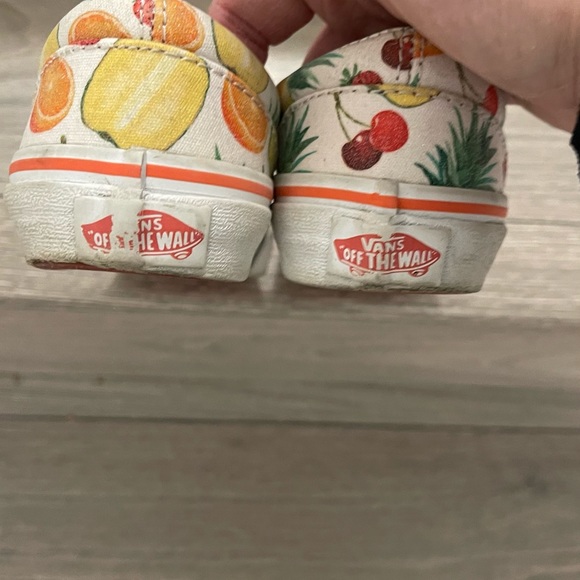 👟 EEUC VANS Runners Toddler Girls C13: FRUITS 🍎🍇🍋 - Picture 5 of 6